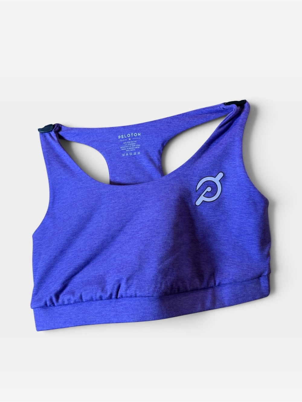 Peloton Purple Racerback Sports Bra